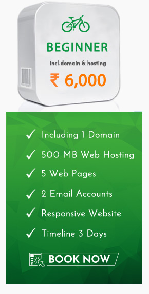 web design package beginner in Ahmedabad