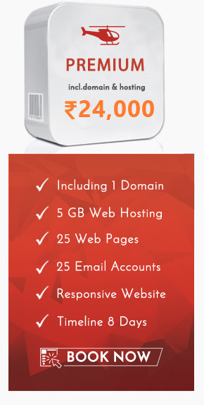 Web design package premium in Srinagar